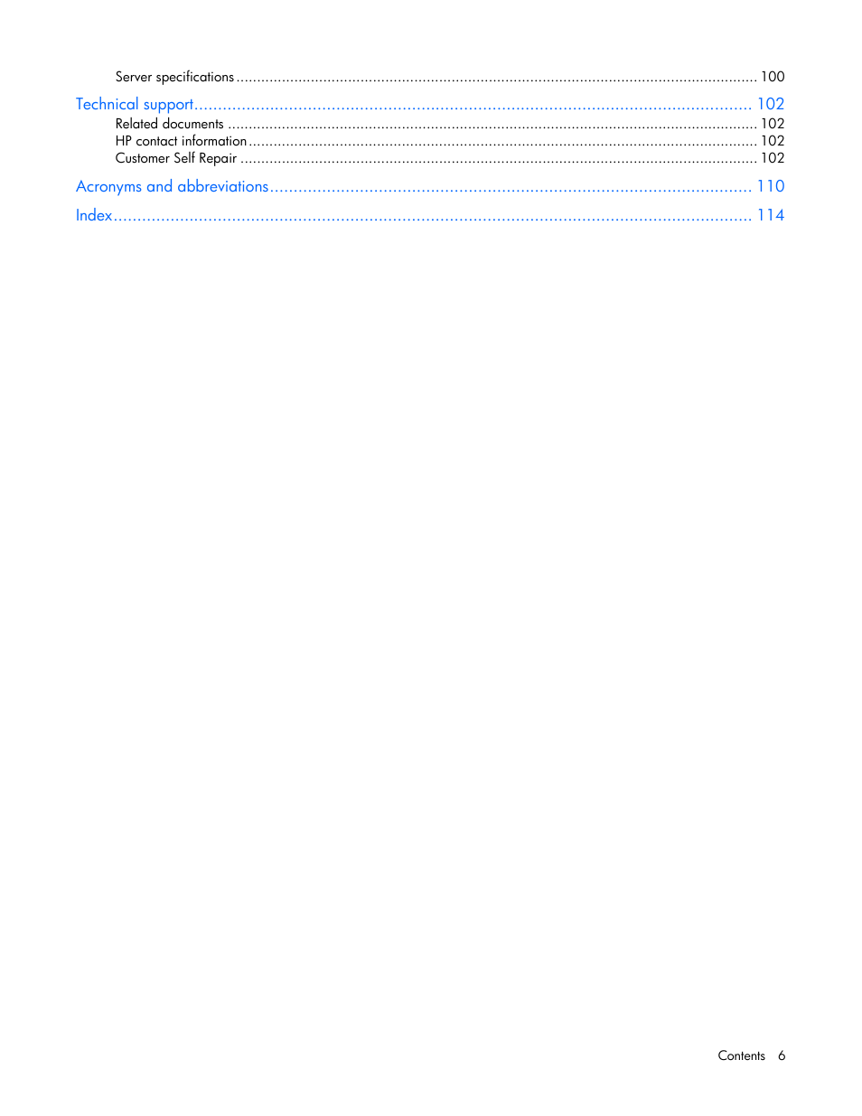 HP ProLiant DL365 Server User Manual | Page 6 / 116