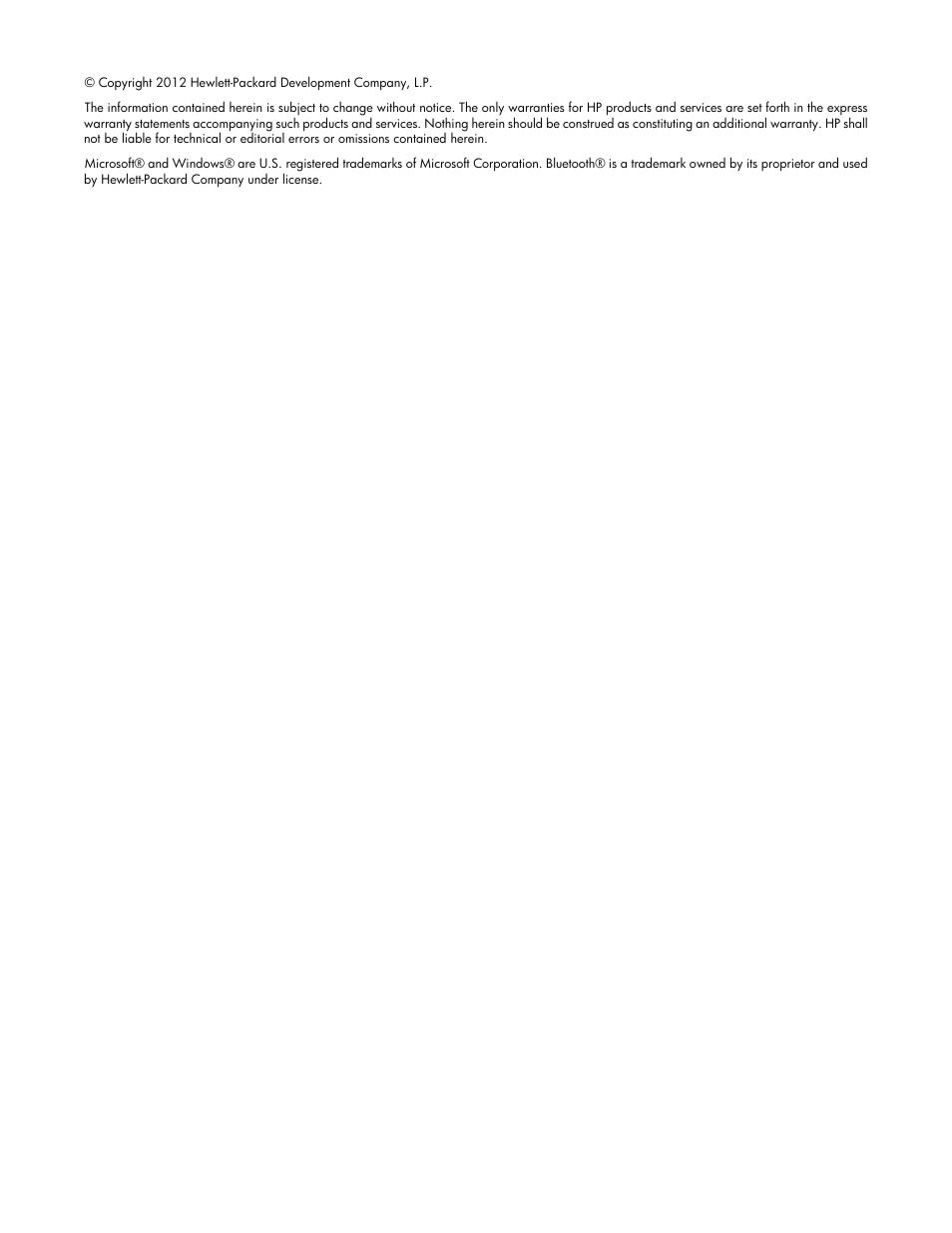 Notice | HP ProLiant SL270s Gen8 Server User Manual | Page 2 / 107