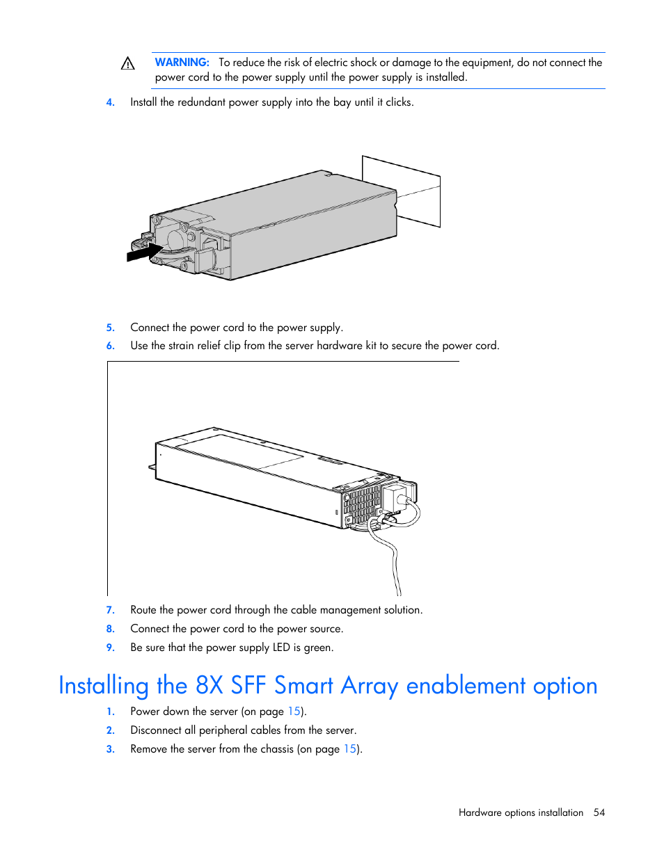HP ProLiant SL270s Gen8 Server User Manual | Page 54 / 107
