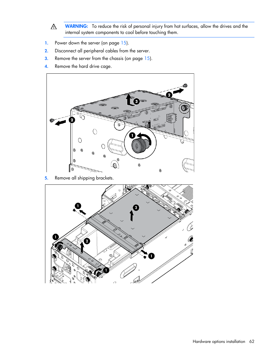 HP ProLiant SL270s Gen8 Server User Manual | Page 62 / 107