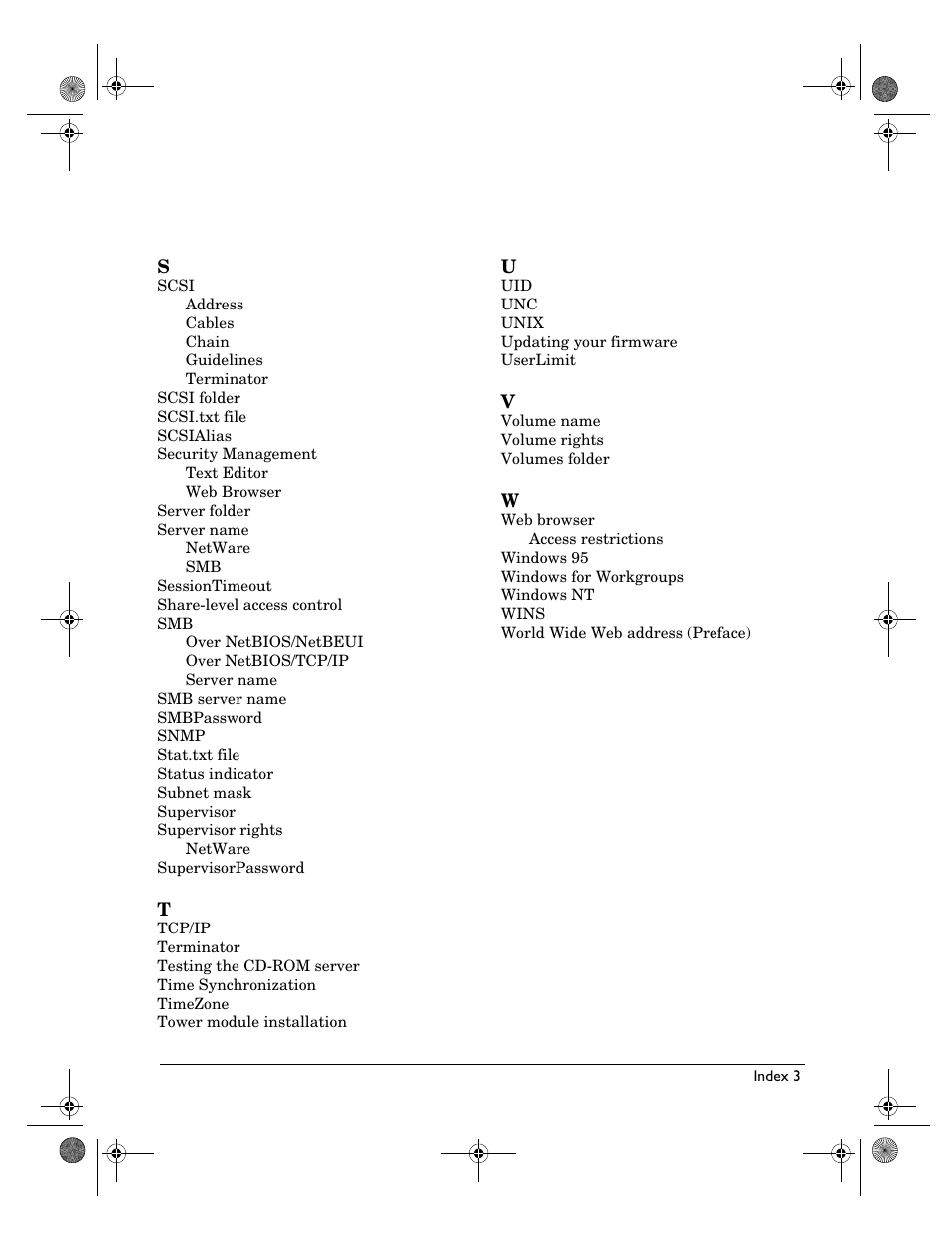 HP Surestore NAS User Manual | Page 107 / 110