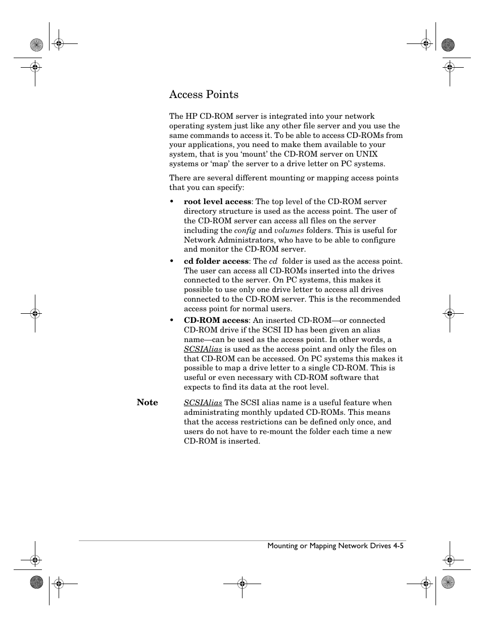 Access points, Access points -5 | HP Surestore NAS User Manual | Page 37 / 110