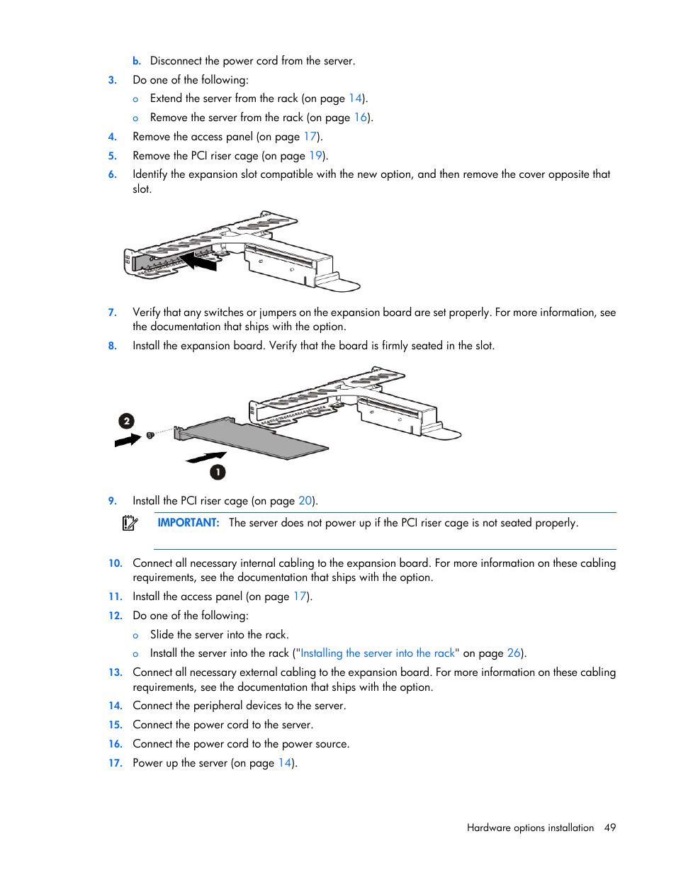 HP ProLiant DL320e Gen8 v2-Server User Manual | Page 49 / 100