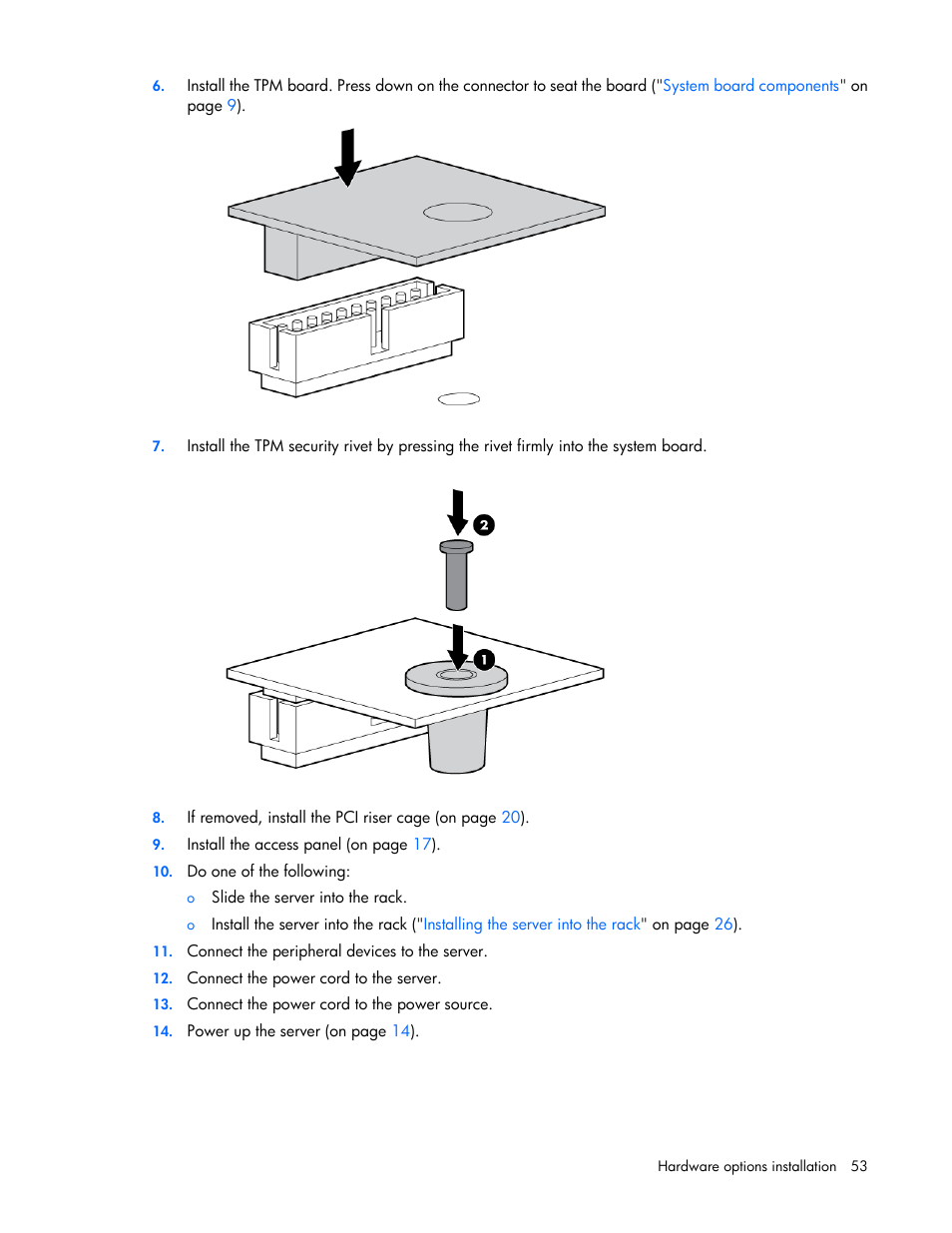 HP ProLiant DL320e Gen8 v2-Server User Manual | Page 53 / 100