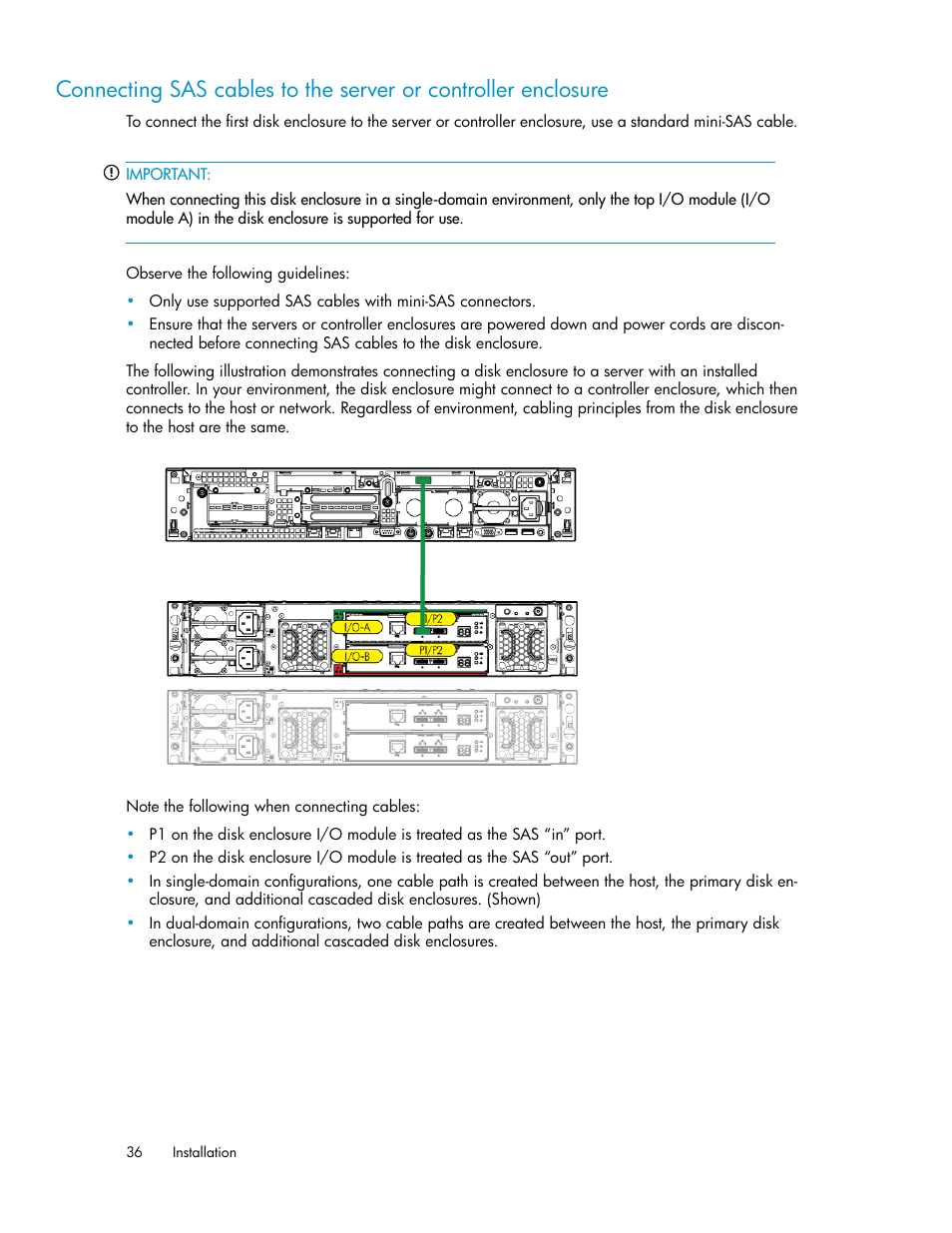 HP D2000 Disk Enclosures User Manual | Page 36 / 76