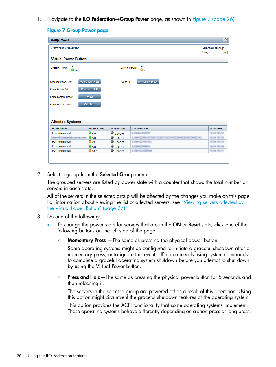 HP Integrated Lights-Out 4 User Manual | Page 26 / 45