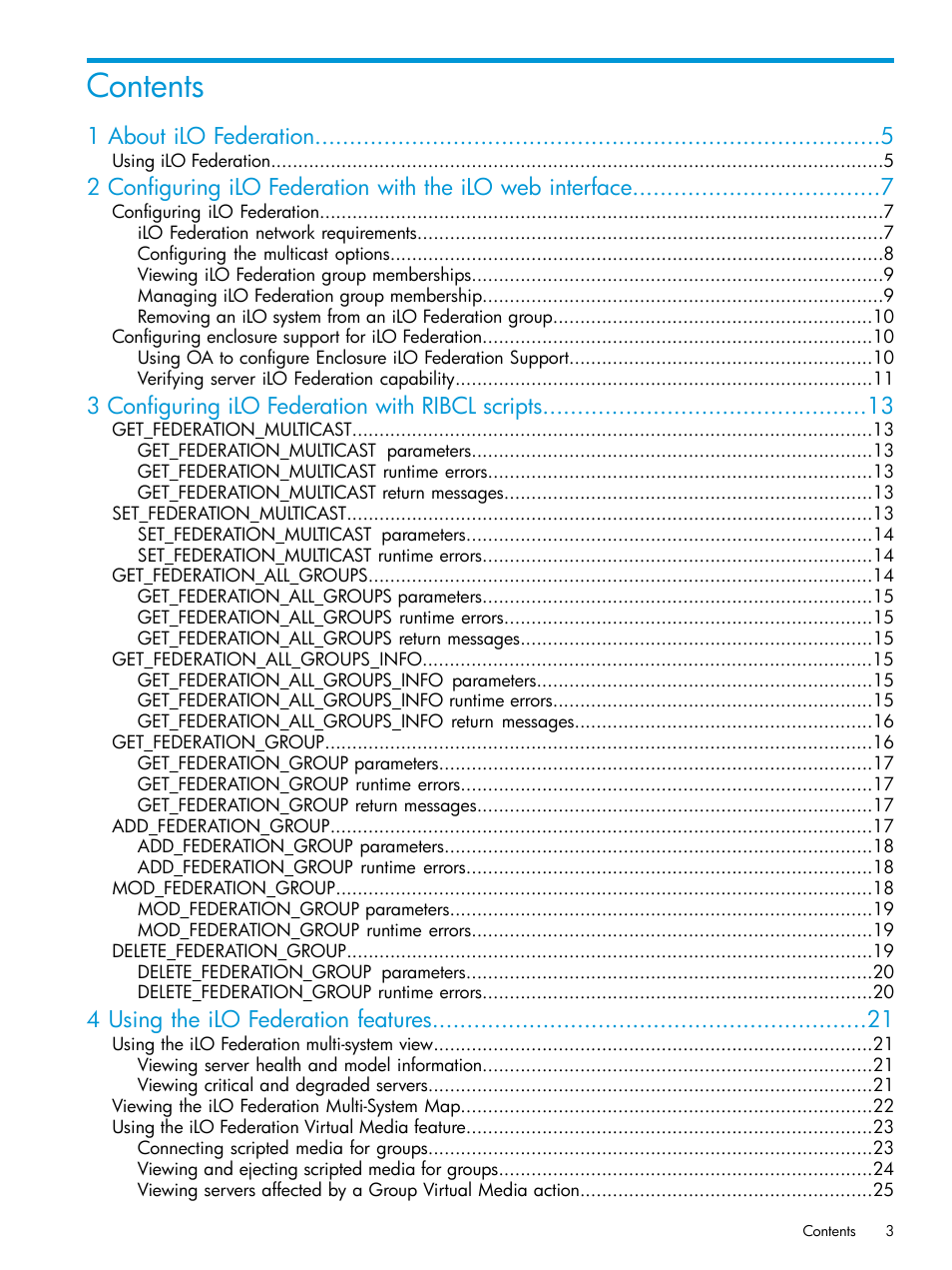 HP Integrated Lights-Out 4 User Manual | Page 3 / 45