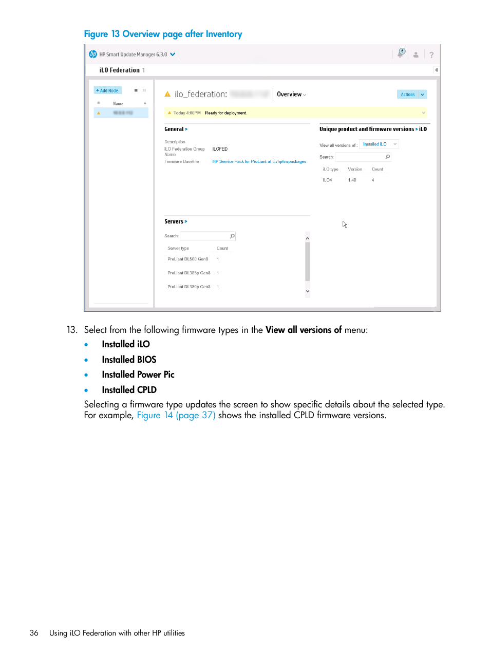 HP Integrated Lights-Out 4 User Manual | Page 36 / 45