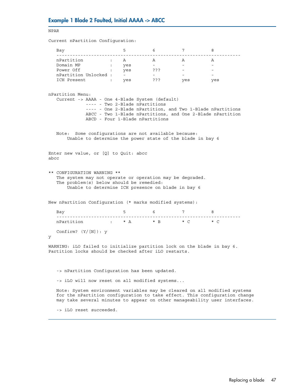 HP Integrity BL870c Server-Blade User Manual | Page 47 / 53