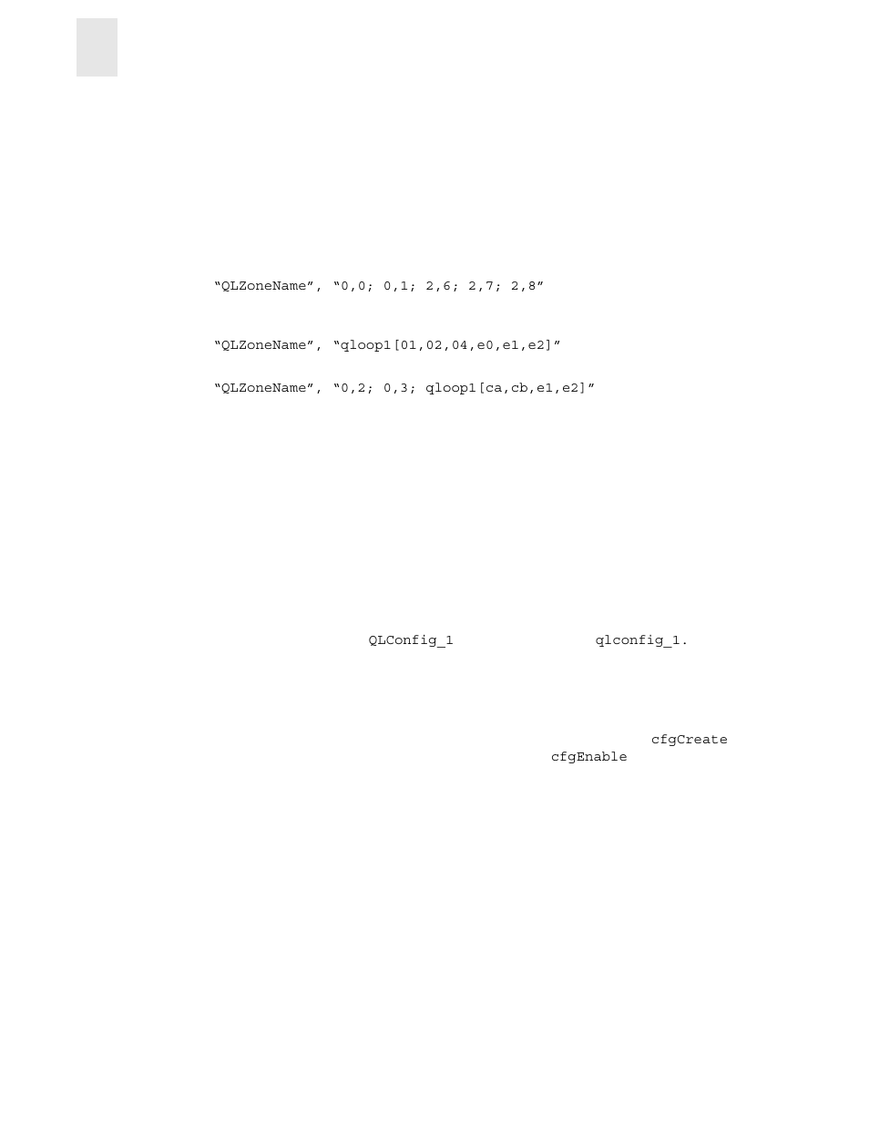 Define quickloop zone configuration, Enable quickloop zone configuration | HP Surestore 6164 Switch User Manual | Page 24 / 44