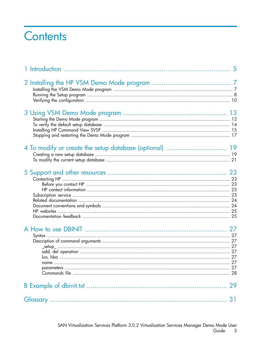 HP SAN Virtualization Services Platform User Manual | Page 3 / 38