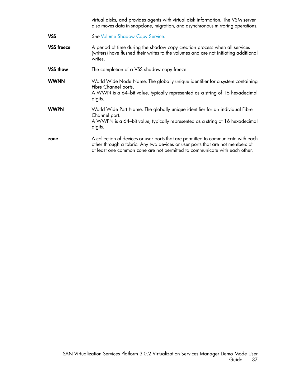 HP SAN Virtualization Services Platform User Manual | Page 37 / 38