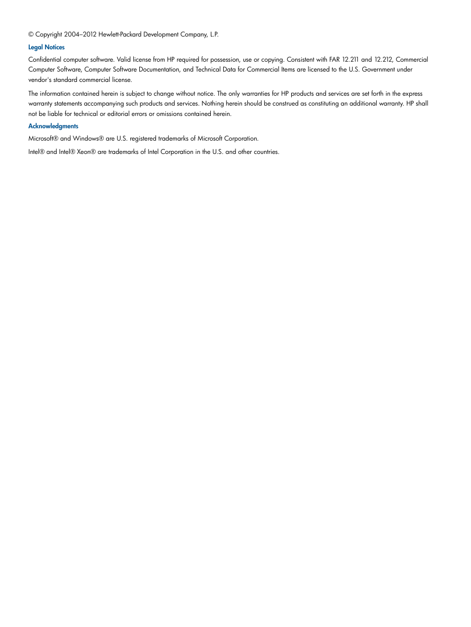 HP Insight Control User Manual | Page 2 / 73