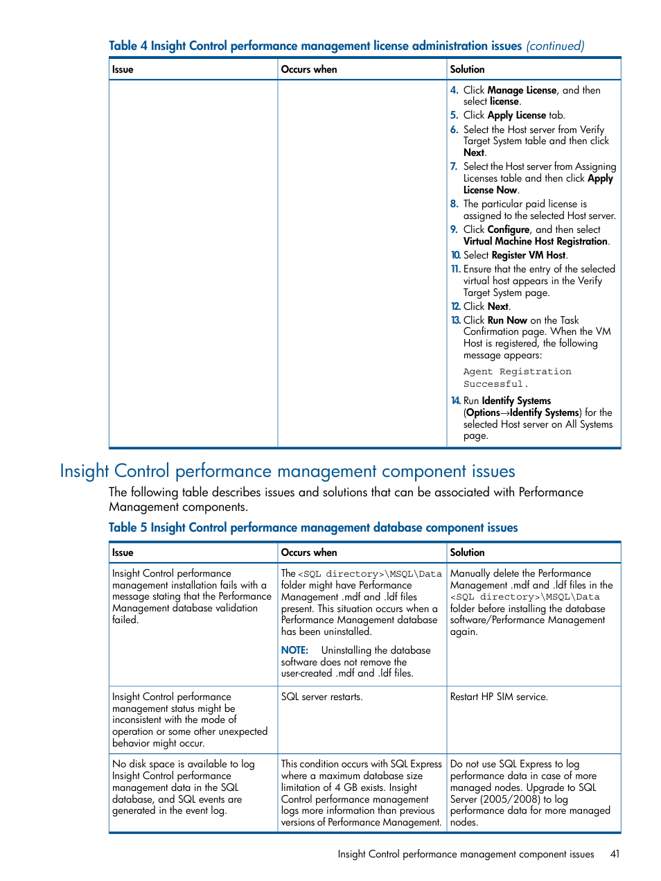 HP Insight Control User Manual | Page 41 / 73