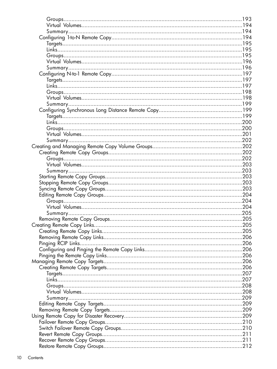 HP 3PAR Operating System Software User Manual | Page 10 / 426