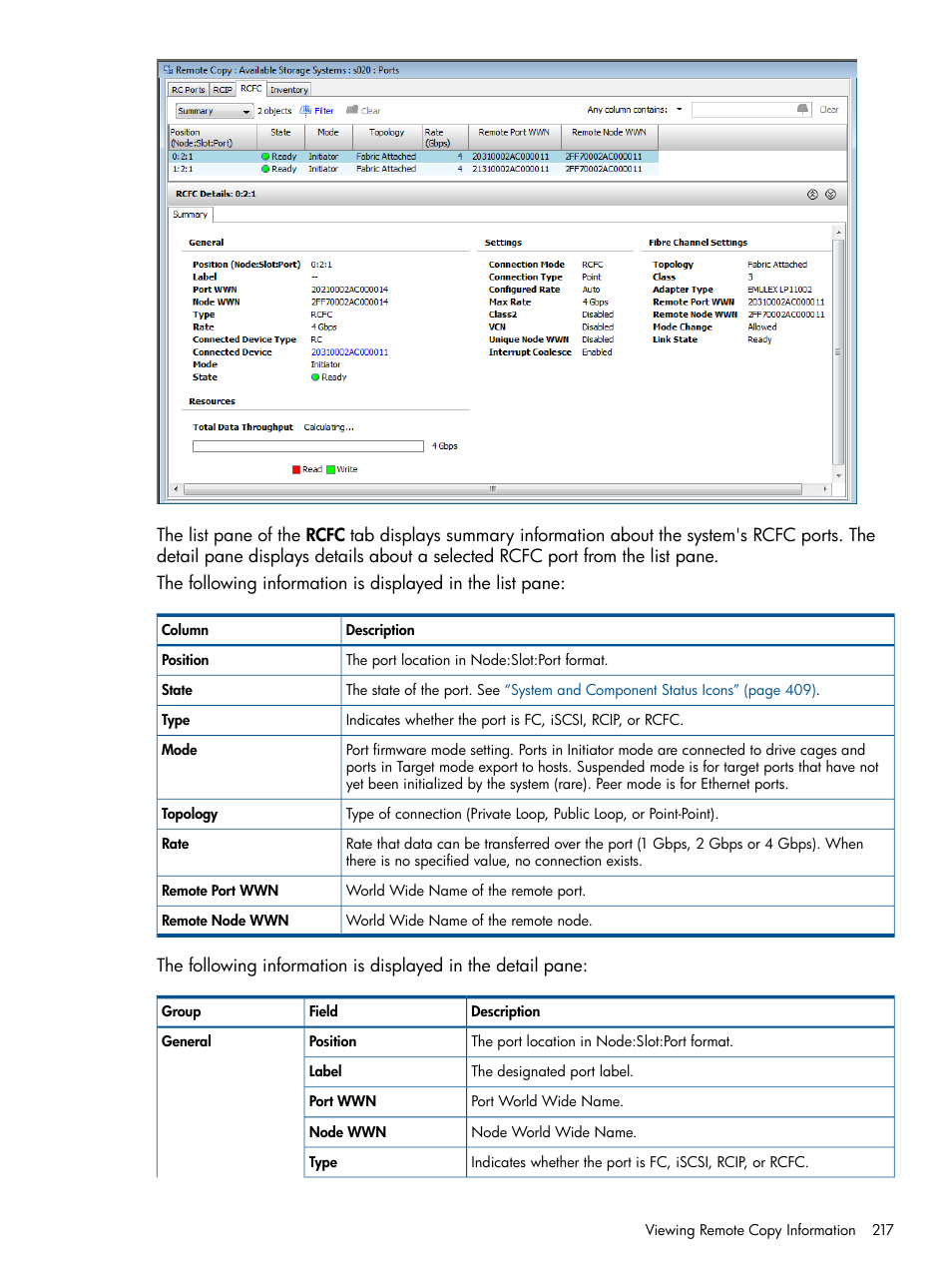 HP 3PAR Operating System Software User Manual | Page 217 / 426