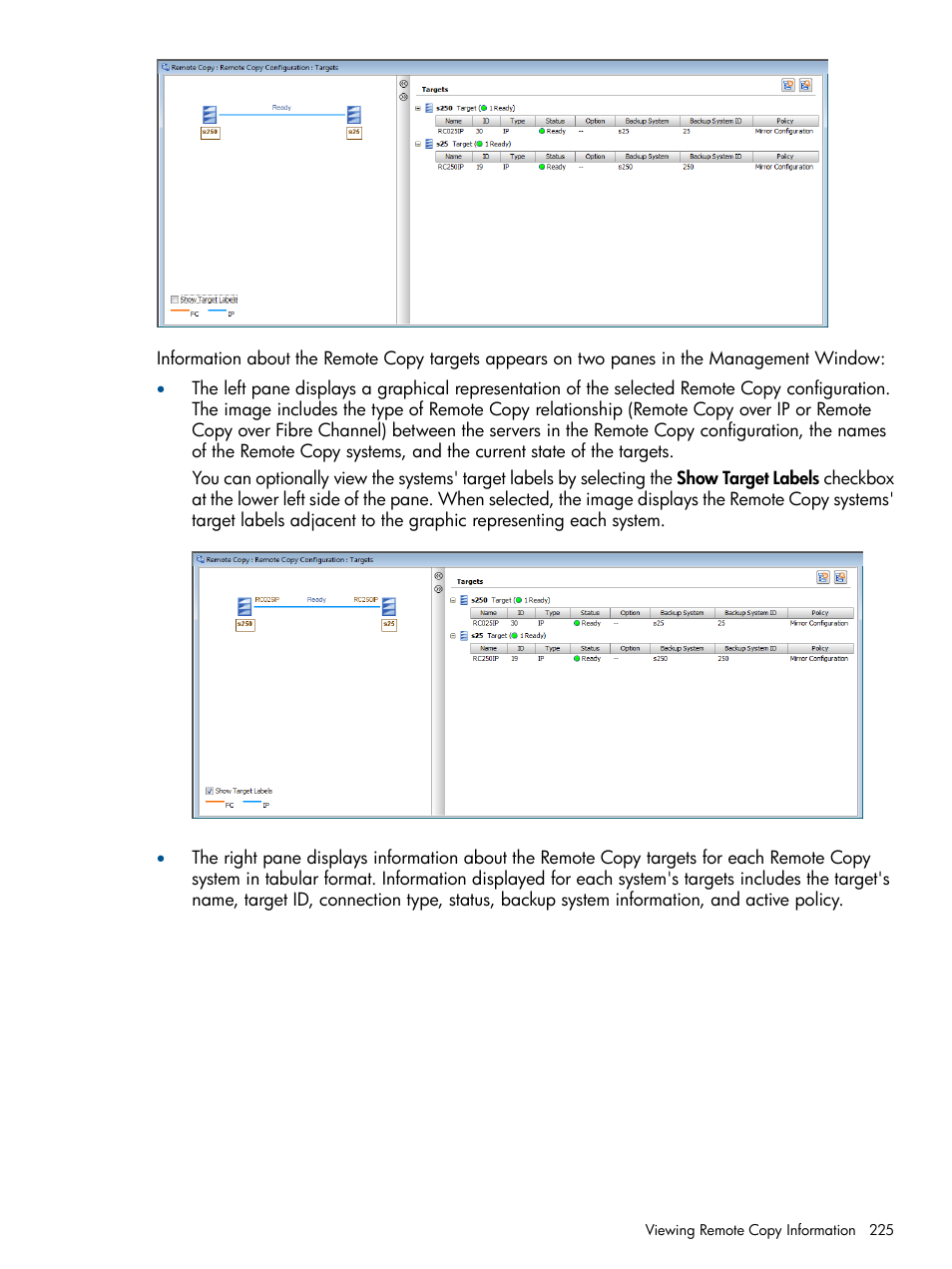 HP 3PAR Operating System Software User Manual | Page 225 / 426