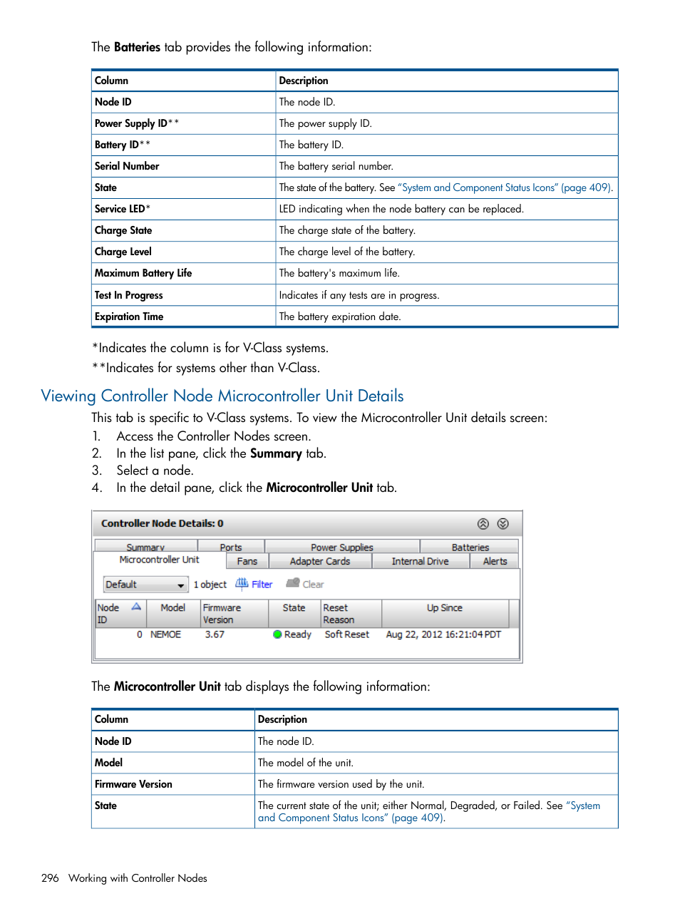 HP 3PAR Operating System Software User Manual | Page 296 / 426