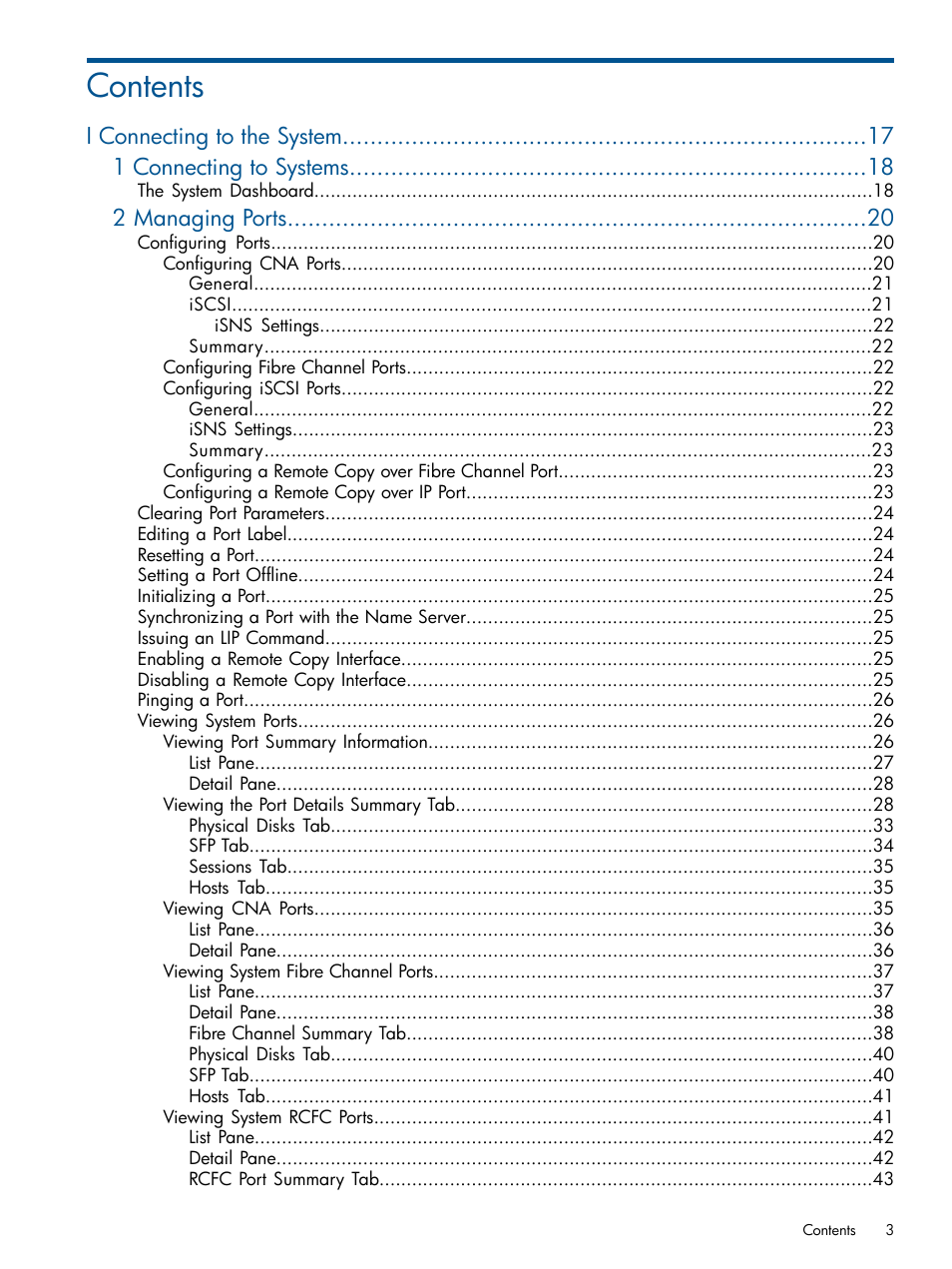 HP 3PAR Operating System Software User Manual | Page 3 / 426