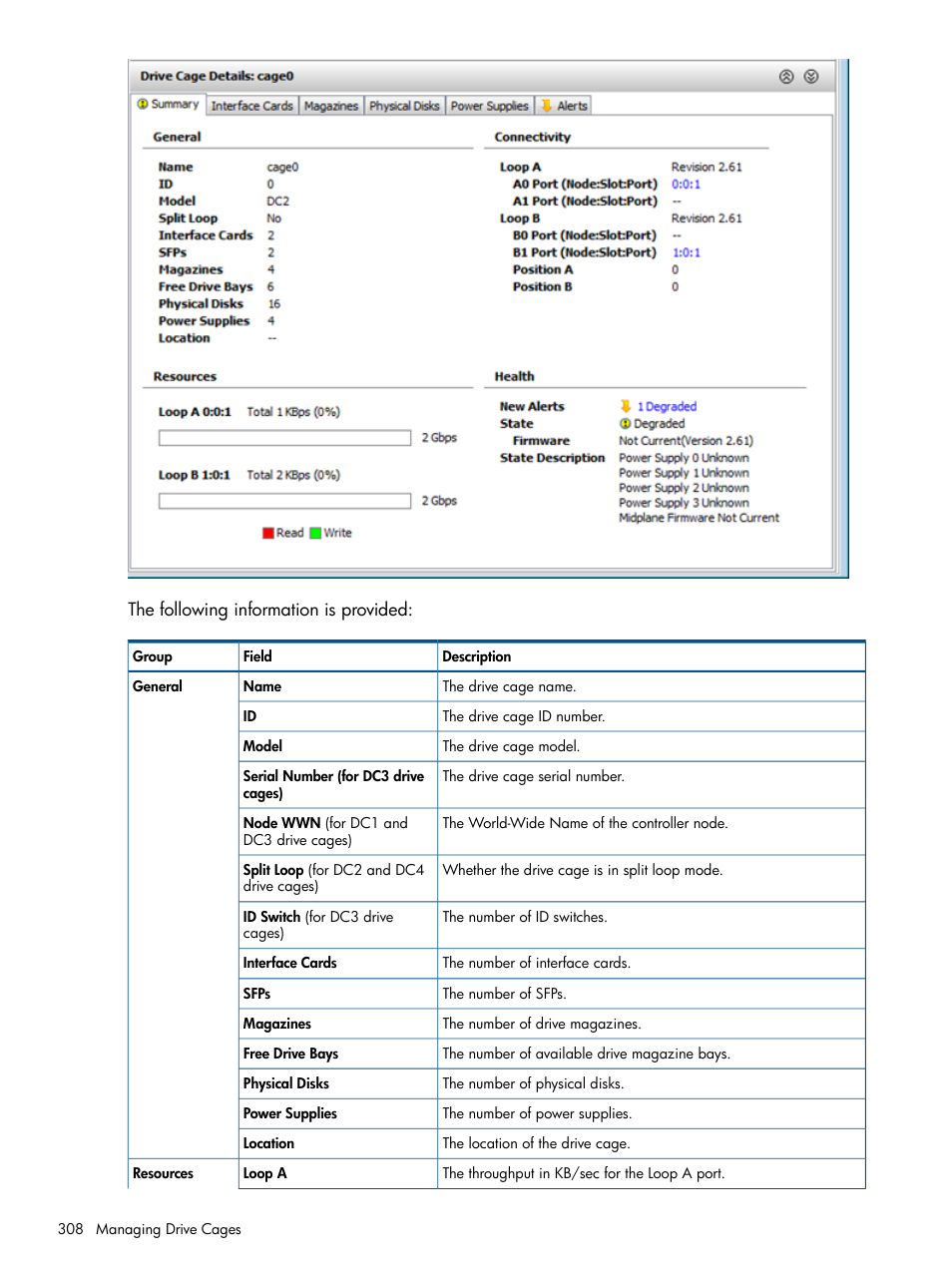 HP 3PAR Operating System Software User Manual | Page 308 / 426