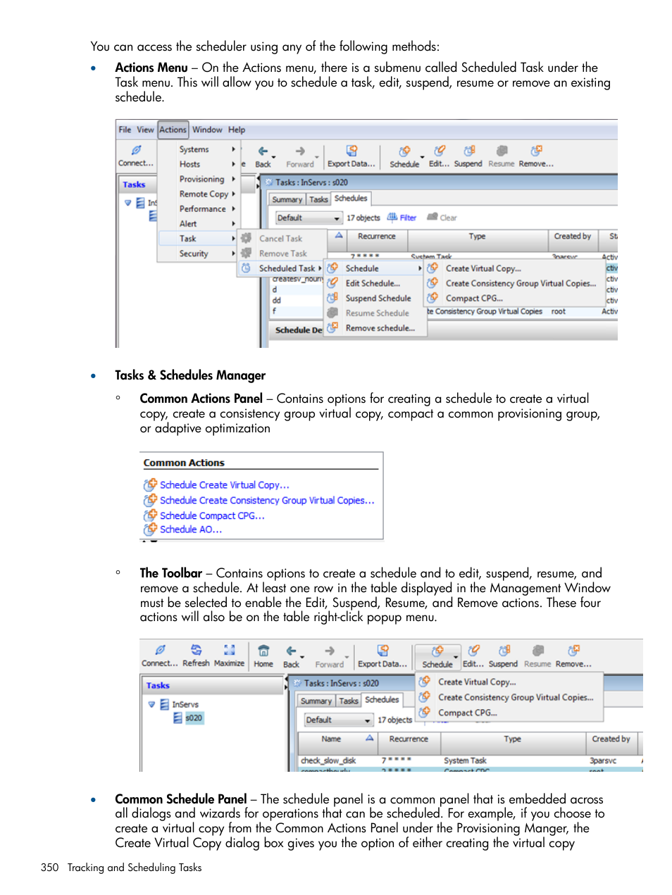 HP 3PAR Operating System Software User Manual | Page 350 / 426