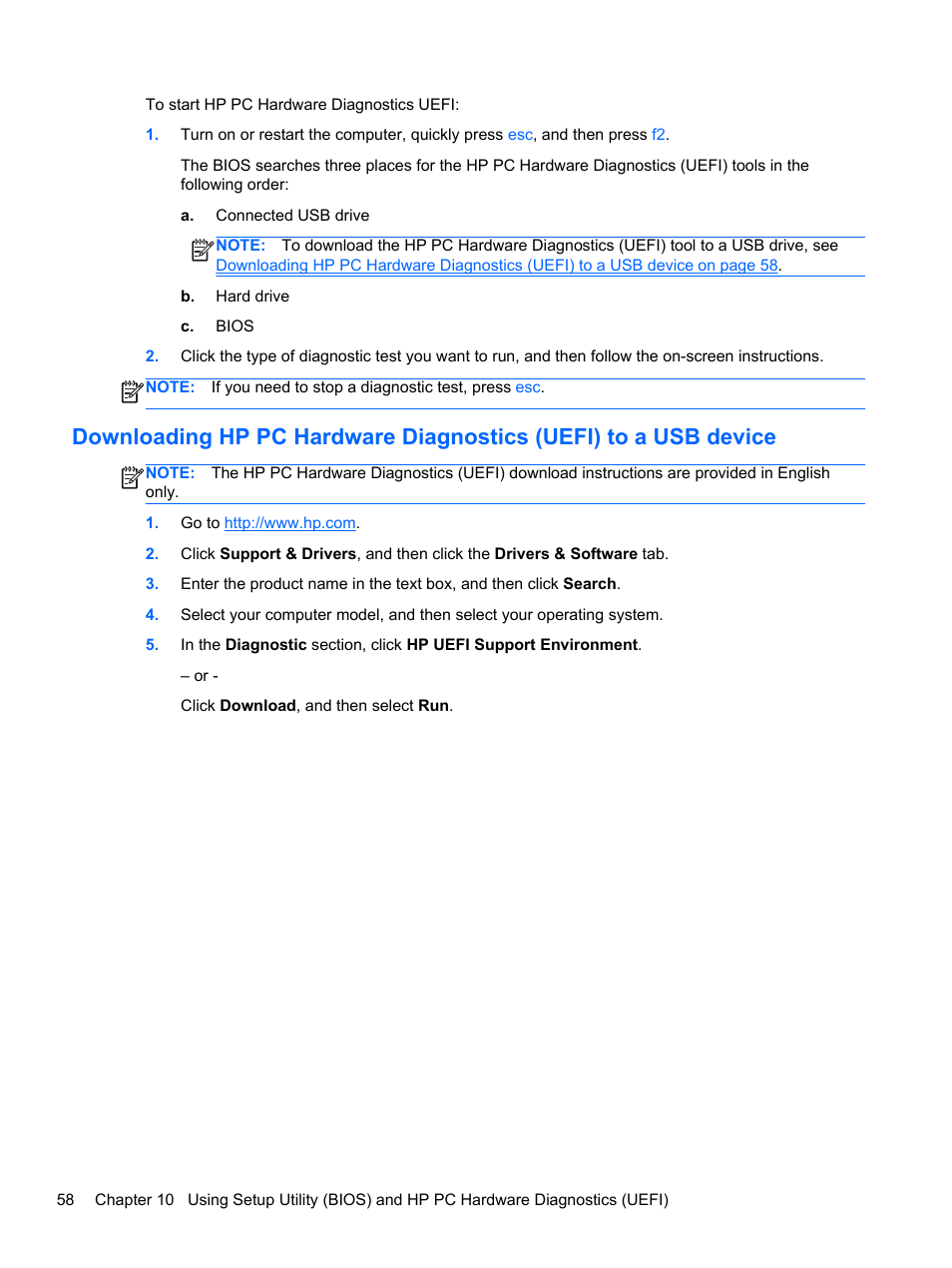 HP Pavilion TouchSmart 14-f040ca Sleekbook User Manual | Page 68 / 80