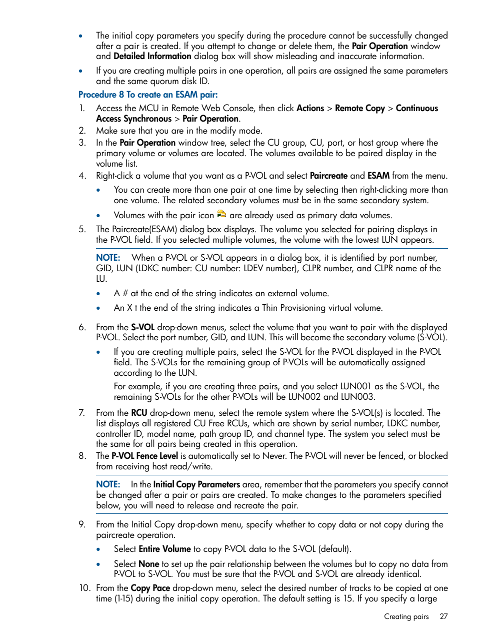 HP XP P9500 Storage User Manual | Page 27 / 81