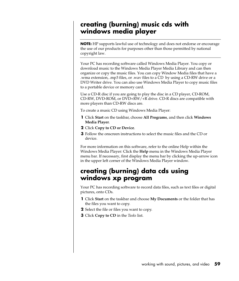 HP Pavilion a387x Desktop PC User Manual | Page 67 / 158