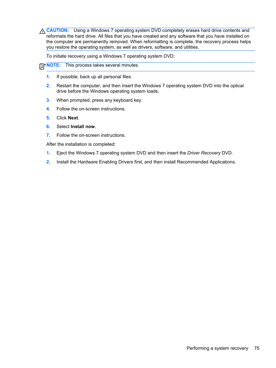 HP ZBook 17 Mobile Workstation User Manual | Page 85 / 107