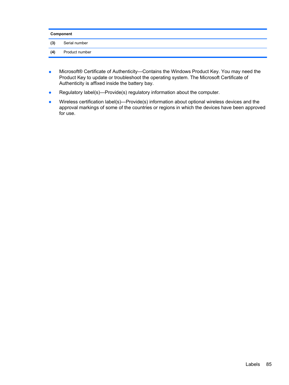 HP ZBook 17 Mobile Workstation User Manual | Page 95 / 107