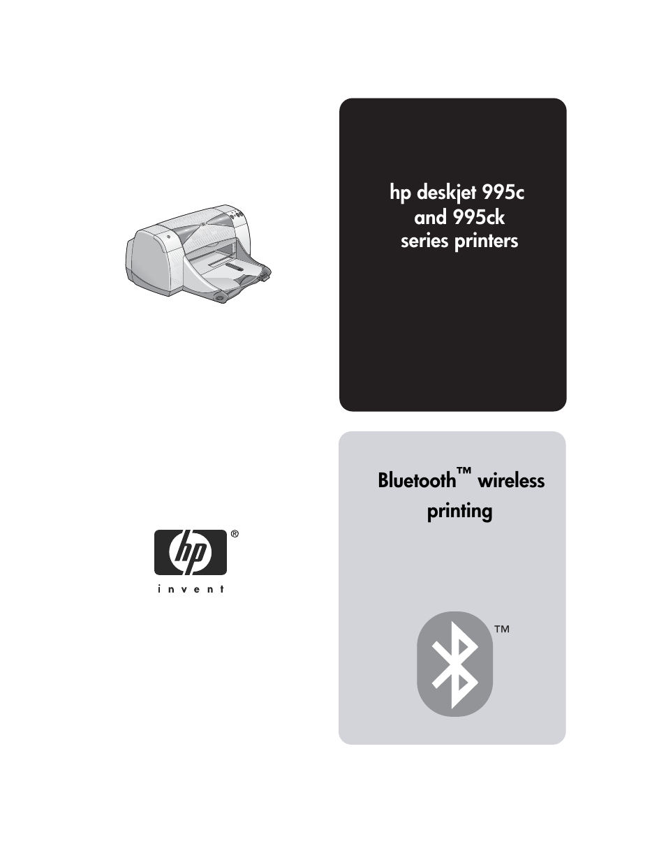 HP Deskjet 995c Printer User Manual | 82 pages