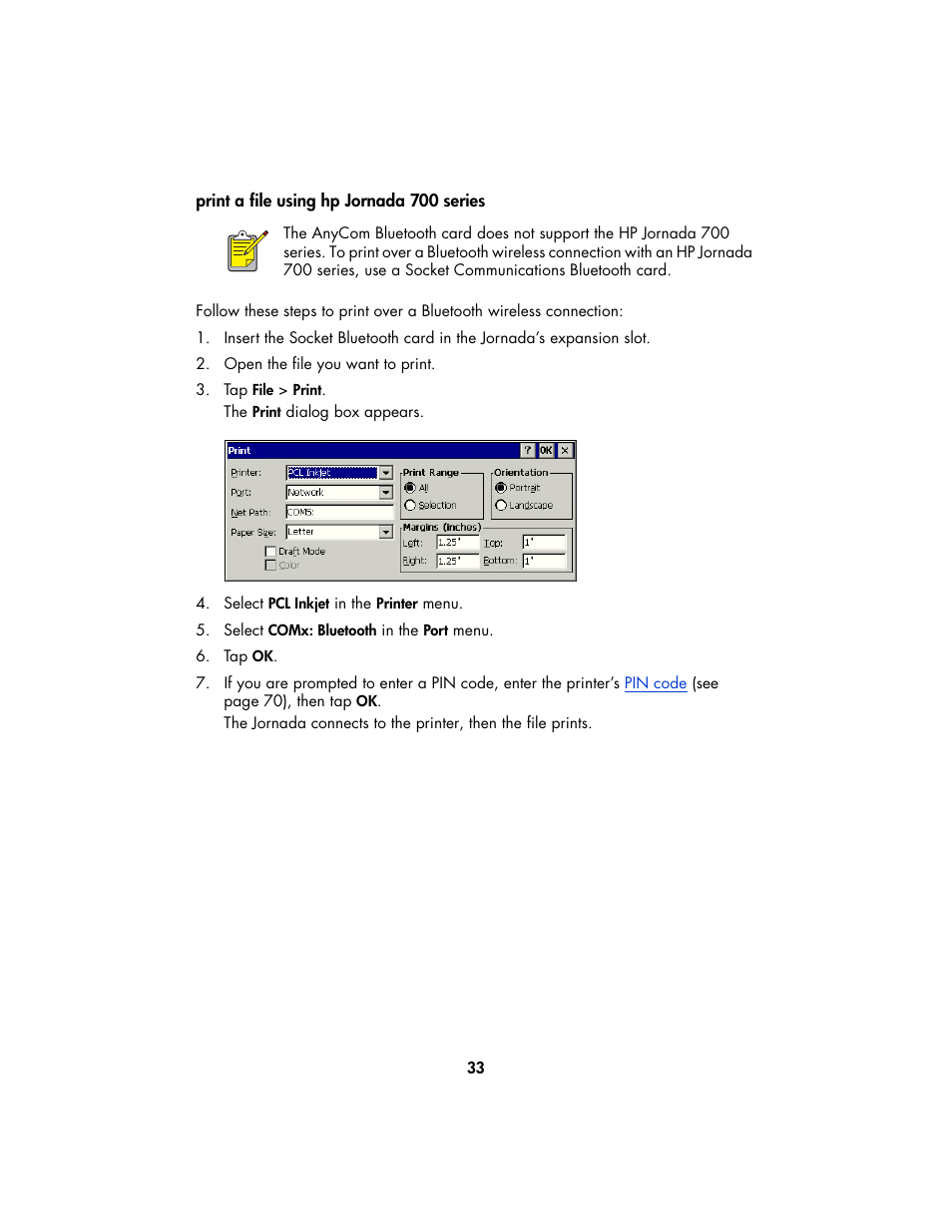 Print | HP Deskjet 995c Printer User Manual | Page 36 / 82
