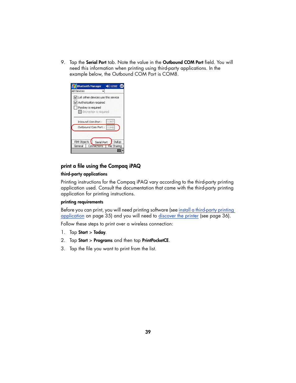 Print | HP Deskjet 995c Printer User Manual | Page 42 / 82