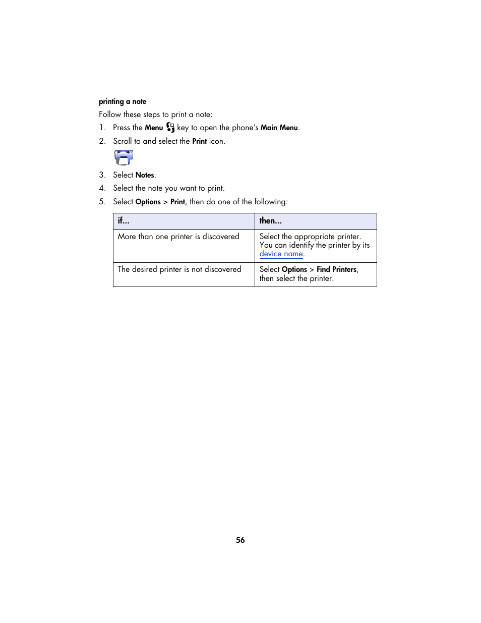 Note | HP Deskjet 995c Printer User Manual | Page 59 / 82