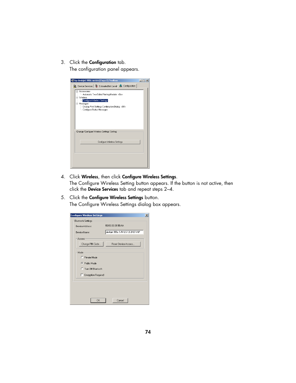 HP Deskjet 995c Printer User Manual | Page 77 / 82