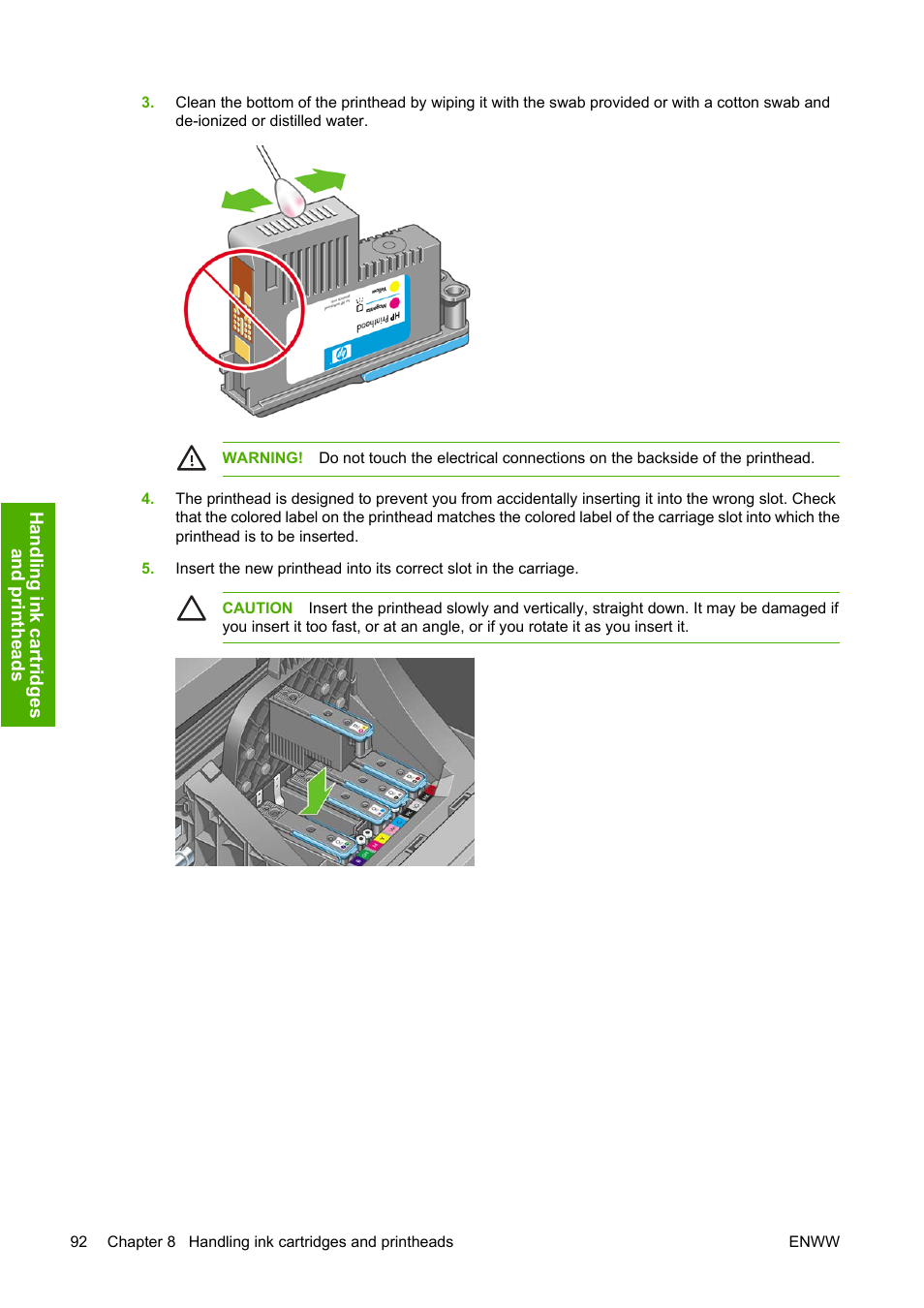 HP Designjet Z3100 Photo Printer series User Manual | Page 102 / 185