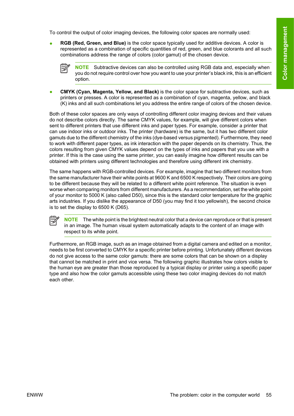 HP Designjet Z3100 Photo Printer series User Manual | Page 65 / 185