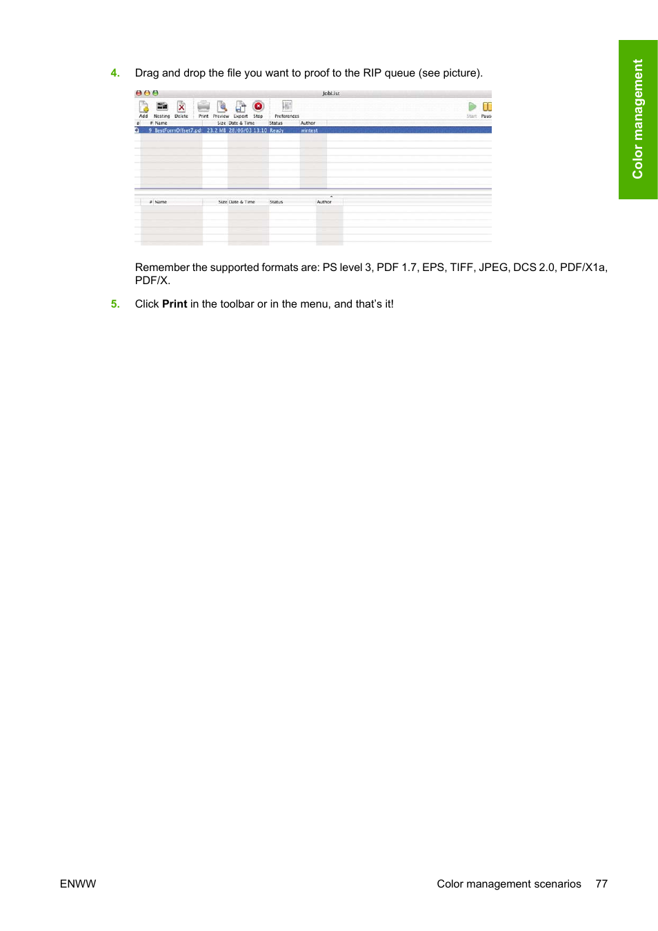 HP Designjet Z3100 Photo Printer series User Manual | Page 87 / 185