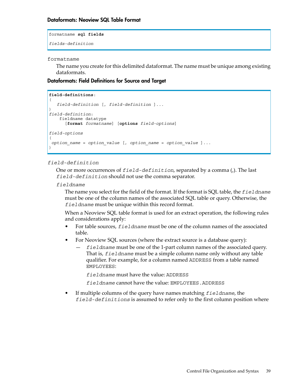 HP Neoview Release 2.5 Software User Manual | Page 39 / 136