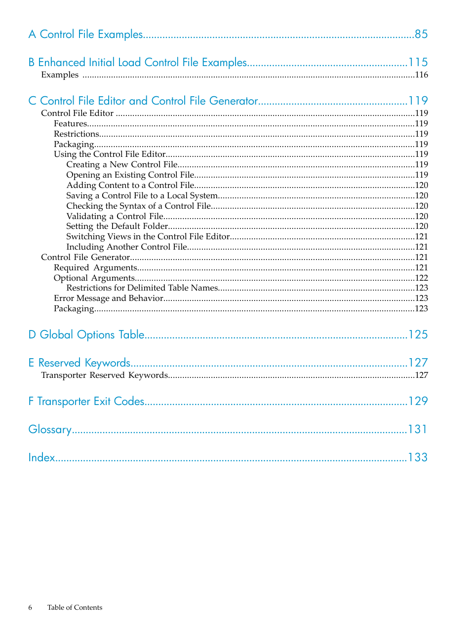 HP Neoview Release 2.5 Software User Manual | Page 6 / 136