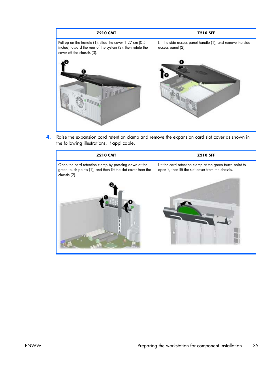 HP Z210 Convertible Minitower-Workstation User Manual | Page 43 / 68