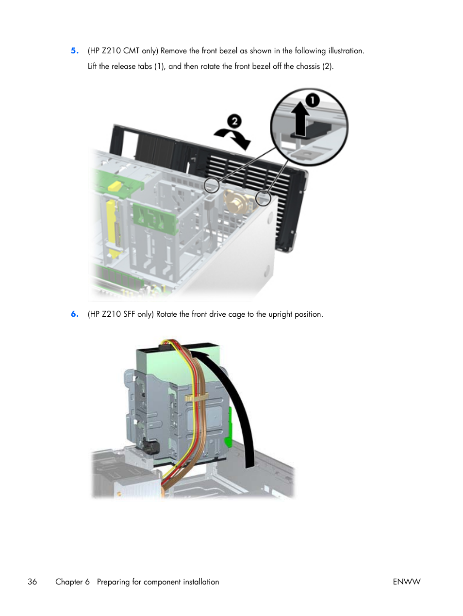 HP Z210 Convertible Minitower-Workstation User Manual | Page 44 / 68