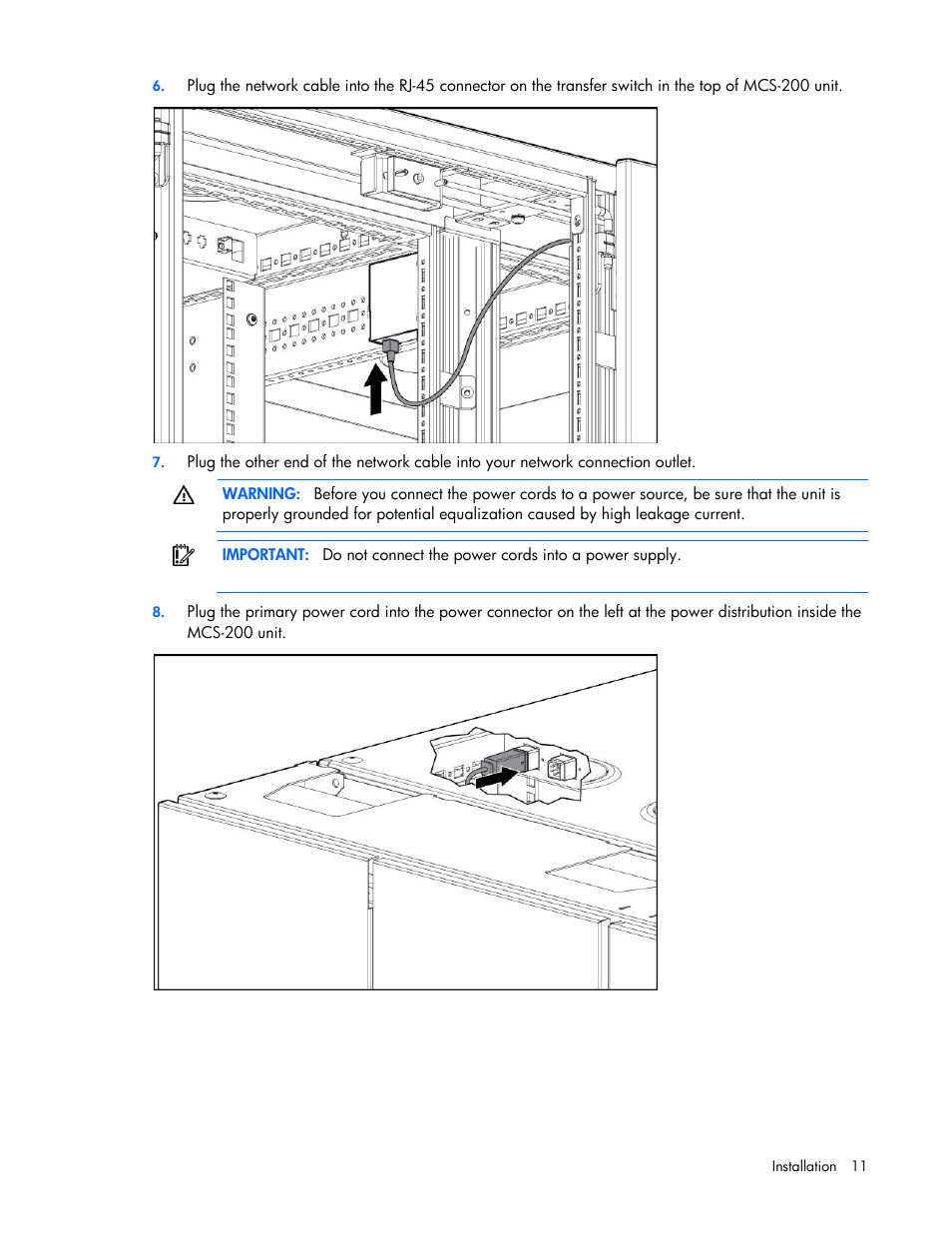 HP Modular Cooling System User Manual | Page 11 / 75