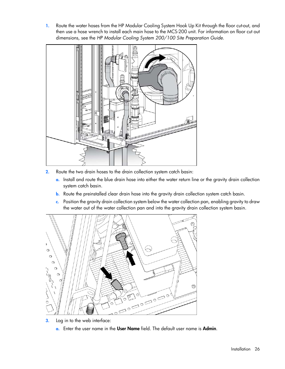 HP Modular Cooling System User Manual | Page 26 / 75