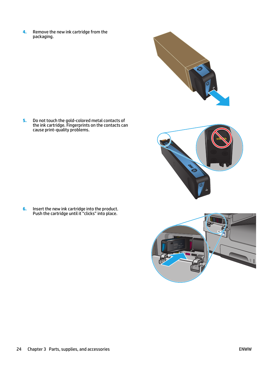 HP Officejet Enterprise Color X585 Multifunction Printer series User Manual | Page 34 / 172