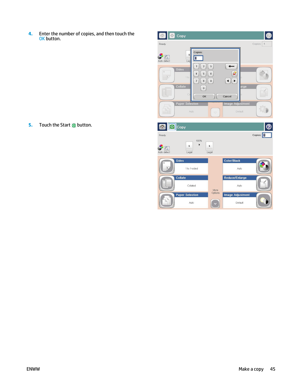HP Officejet Enterprise Color X585 Multifunction Printer series User Manual | Page 55 / 172