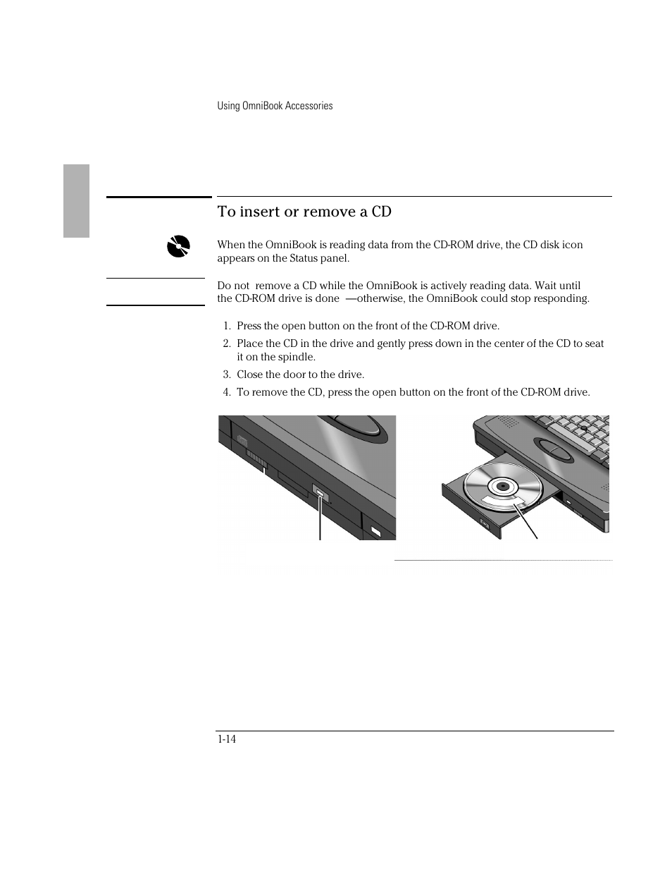 HP OmniBook 2000 Notebook PC User Manual | Page 14 / 40