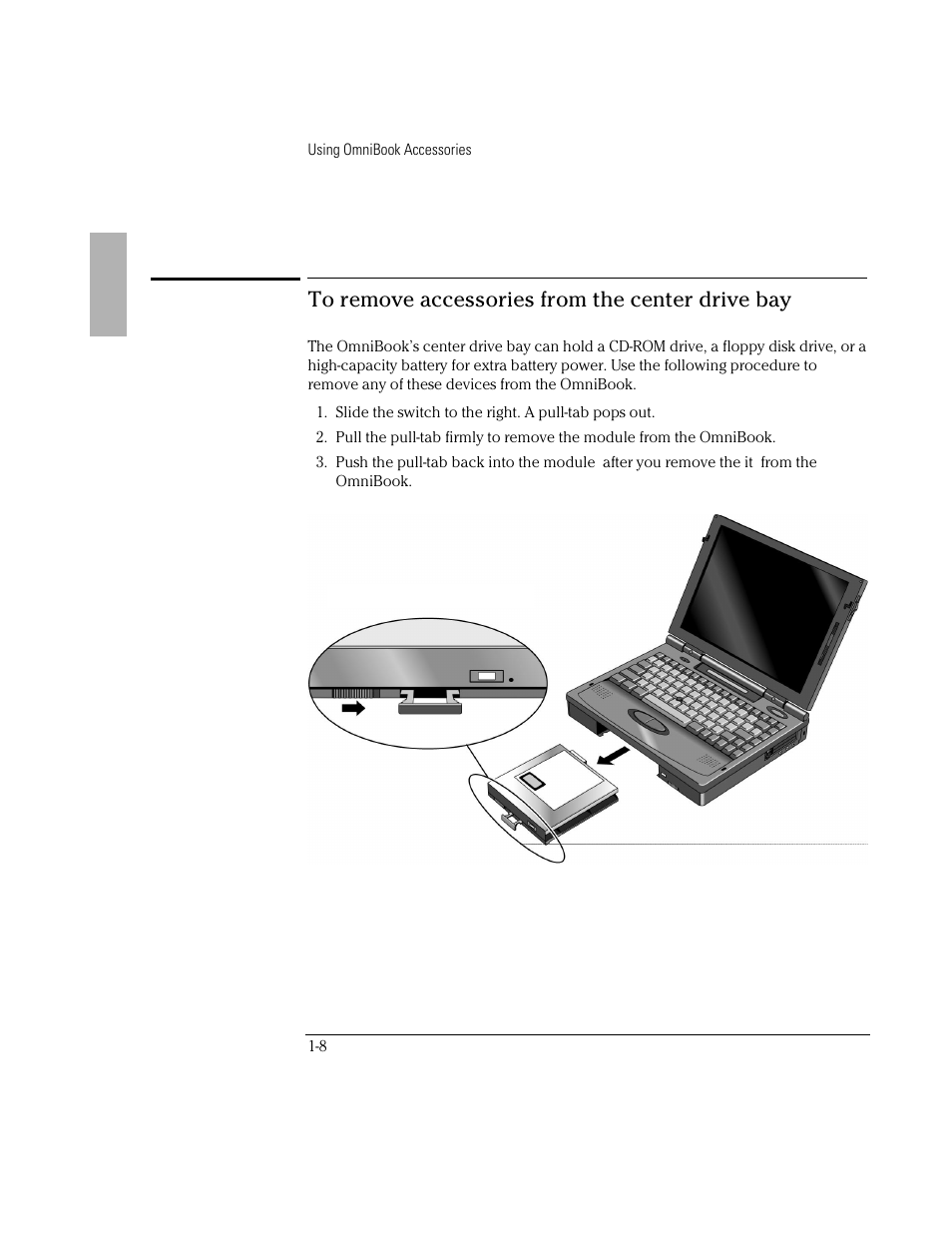 HP OmniBook 2000 Notebook PC User Manual | Page 8 / 40