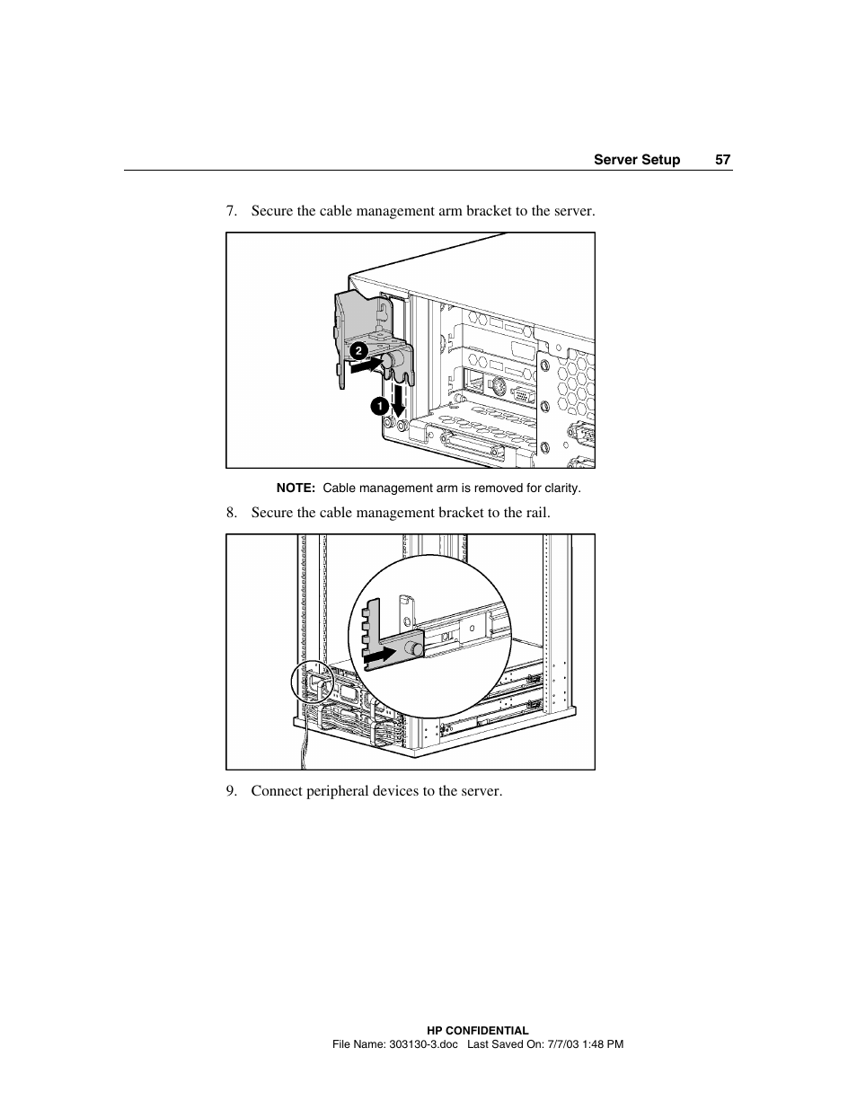 HP ProLiant DL380 G3 Server User Manual | Page 57 / 164