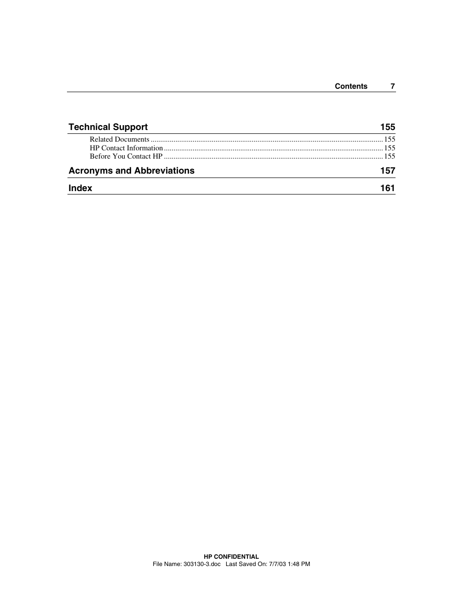 HP ProLiant DL380 G3 Server User Manual | Page 7 / 164